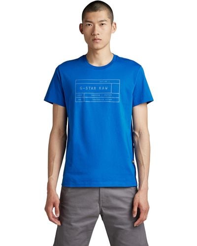 G-Star RAW Premium T-shirt Multipack - Blue