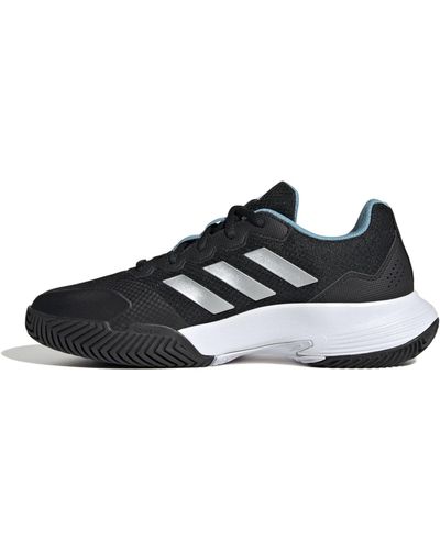 adidas Gamecourt 2.0 Tennis Sneakers in Black Lyst UK
