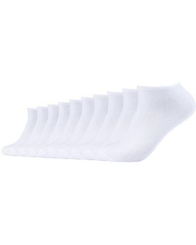 S.oliver Socks S24008 Füßlinge - Weiß