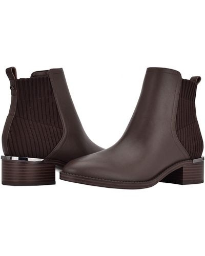 calvin klein brown boots