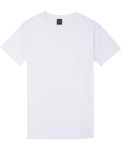 Hackett Hackett Hm500780 Short Sleeve T-shirt M - White