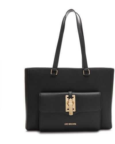 Love Moschino Jc4316pp0gkw0 Shopping Bag - Black