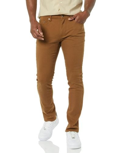 Amazon Essentials Pantalón Vaquero Elástico de Ajuste Ceñido Hombre - Multicolor