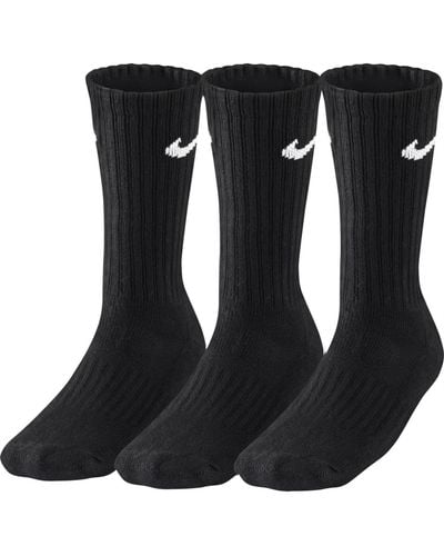 Nike 3 Paar Socken Sport Vorteilspack schwarz Größe L