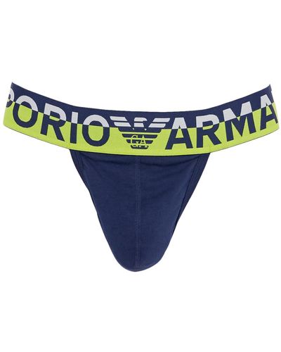 Emporio Armani Underwear Jockstrap Megalogo - Noir