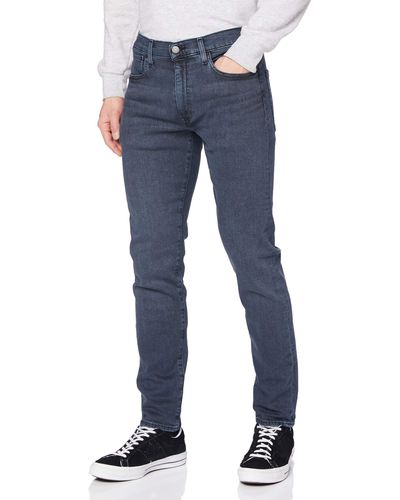 Levi's 512 Slim Taper Jeans Richmond Blue Black Od Adv - Noir