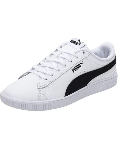 PUMA Sneaker Vikky V3 Leather 383115 White- Black 42 - Schwarz