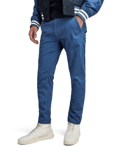 G-Star RAW Pantalones Skinny Chino 2.0 Para Hombre - Azul