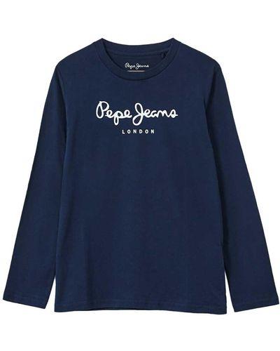 Pepe Jeans New Herman N T-Shirt - Azul