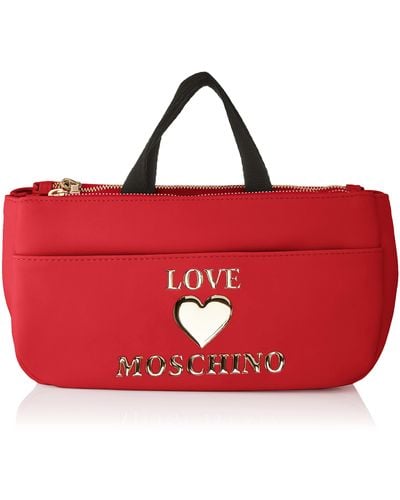 Love Moschino , Handbag, Pre Fall Winter 2021 Collection, Red, U