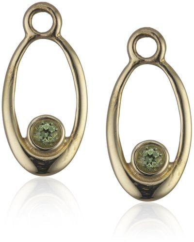 PANDORA Donna-orecchini da donna 14 carati - Metallizzato