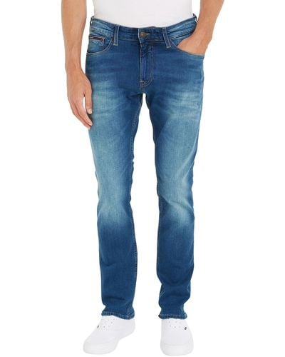 Tommy Hilfiger Scanton Slim Wmbs Jeans Voor - Blauw