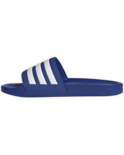 adidas Adilette Shower Slides - Blue