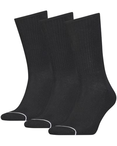 Calvin Klein Crew Sock Voor - Zwart