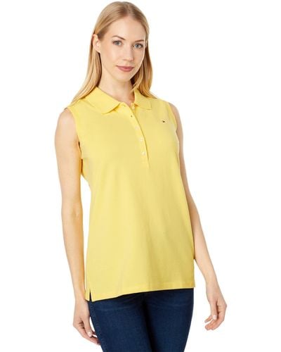 Tommy Hilfiger J2dh0666-spd-l Button Down Shirt - Yellow