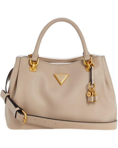 Guess Cosette Luxury Satchel - Natural