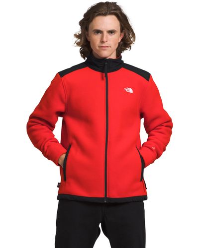 The North Face Alpine Polartec 200 Full Zip Jacket - Red