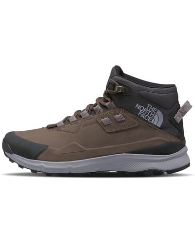 The North Face Cragstone Chaussures de randonnée imperméables en cuir pour homme - Marron