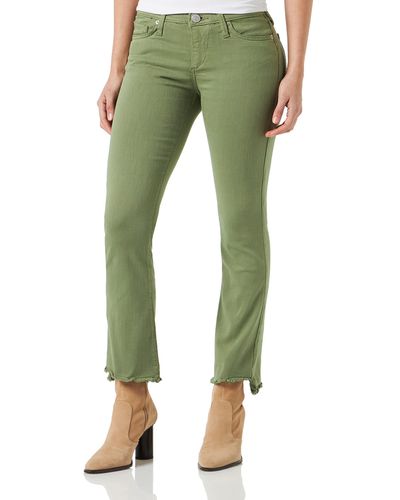 True Religion Halle Kick Jeans - Grün