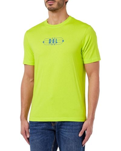DIESEL T- Just-k5 T-Shirt - Jaune