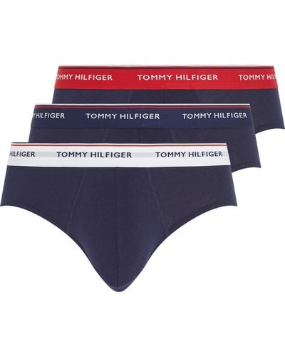 Tommy Hilfiger 3P Brief Bikini - Bleu