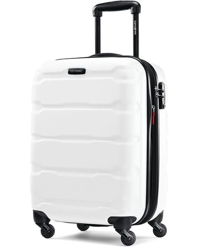 Samsonite Omni Pc Hardside Expandable Luggage With Spinner Wheels - White