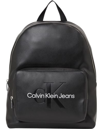 Calvin Klein Rucksack mit Reißverschluss - Schwarz
