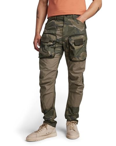 G-Star RAW 3d Regular Tapered Cargo Trousers - Green