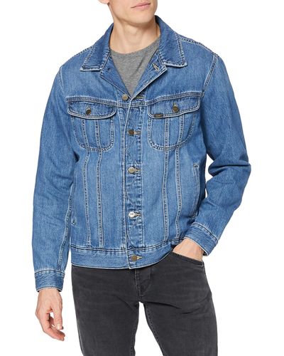 Lee Jeans Rider Jacket Giacca in Denim - Blu