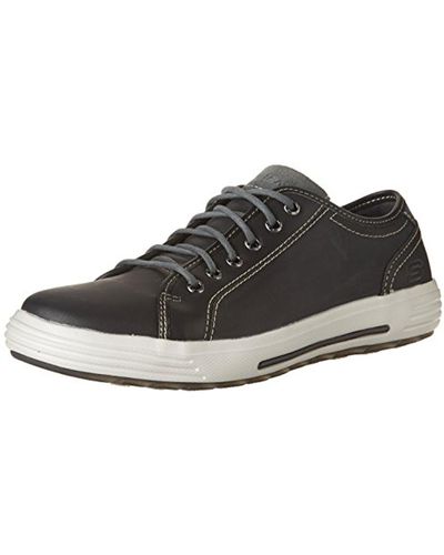 Skechers porter discount ressen marron