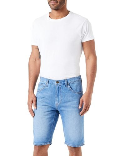 Lee Jeans 5 Pocket Casual Shorts - Blau