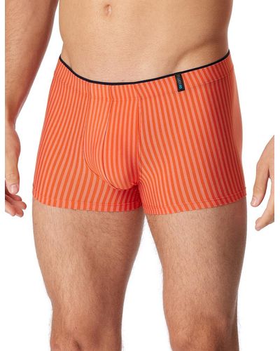 Schiesser Shorts atmungsaktiv und weich-Long Life Soft Unterwäsche - Orange