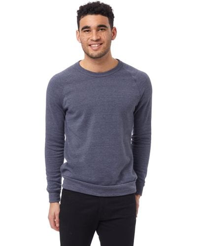 Alternative Apparel Champ Eco-fleece Sweatshirt - Blue