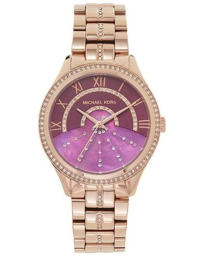 Michael Kors Slim Runway Three-hand Stainless Steel Watch 38mm in  