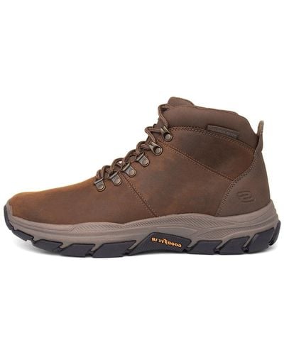 Skechers Respected Esmont Enkellaars - Bruin