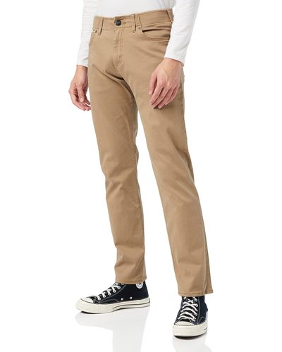 Lee Jeans Straight Fit - Beige - Cougar W29-W48 97% Baumwolle - Natur