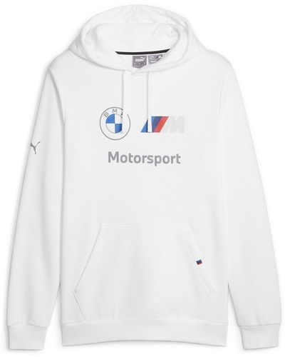 PUMA Hoodie en Polaire BMW M Motorsport XS White - Blanc