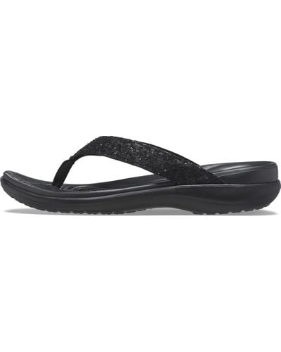 Crocs™ Capri V Flip Flops | Sandals for - Schwarz