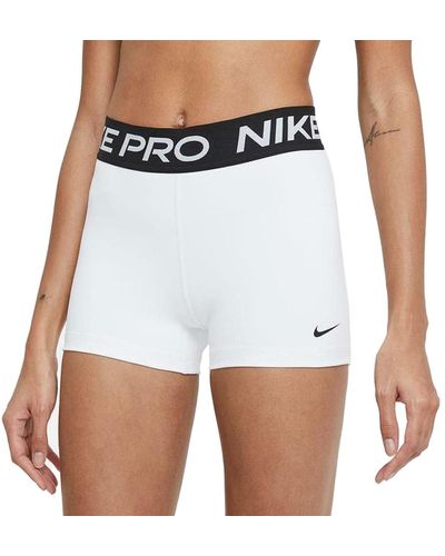 Nike Short Pro 365 7,6 cm pour femme - Blanc