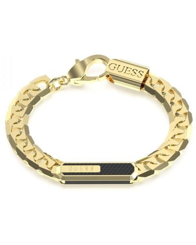 Guess Bracelet Jumb04046jwygbks Racer Tag Men's - Metallic