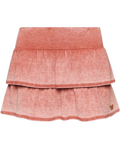Superdry Vintage 90'S Mini Skirt Kapuzenpullover - Pink