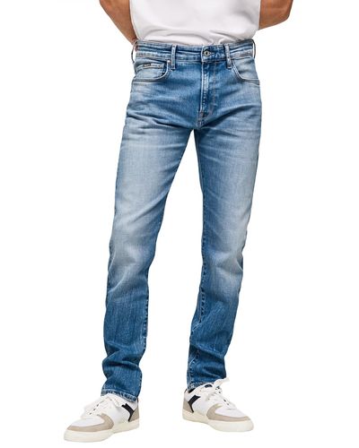 Pepe Jeans Crane Jeans Voor - Blauw