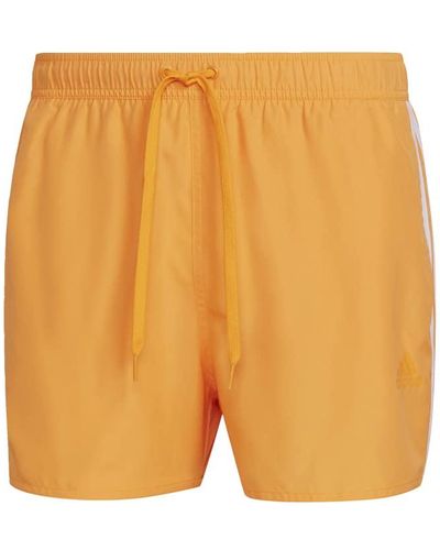 adidas Classic 3-stripes Swim Shorts - Yellow