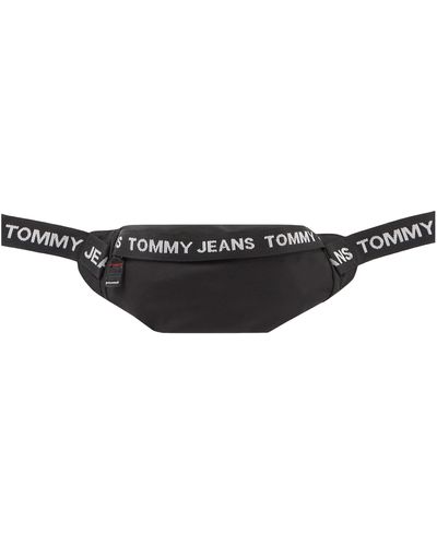 Tommy Hilfiger Tjm Essential Bum Bag Voor - Zwart