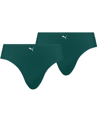 PUMA One Size Brief 2 Pack Underwear - Groen