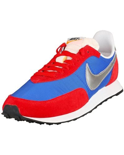 Nike Waffle Trainer 2 Sp Dc2646-400 Shoes Blue / Red Size Eu