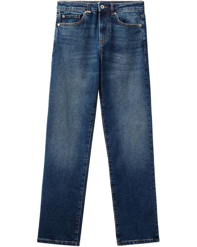 Benetton Pant 41tbde00j Jeans - Blue