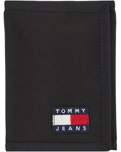 Tommy Hilfiger Geldbörse Daily Nylon Jeans - Schwarz