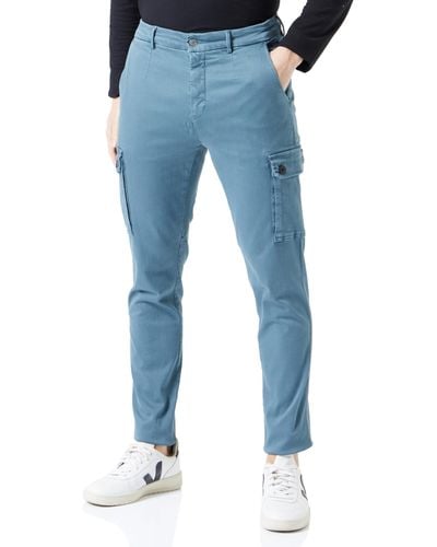 Replay M9649 Jaan Hypercargo Colour Jeans - Blue