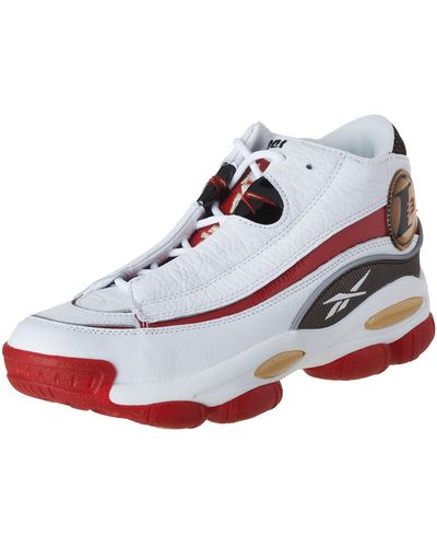Reebok The Answer Dmx Leather Basketball Basketball Shoes - White
